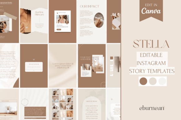 Boho Instagram Story Templates Canva: Elevate Your Brand
