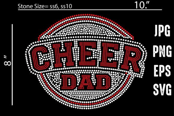 Cheer Dad Rhinestone Templates: A Guide for Creators