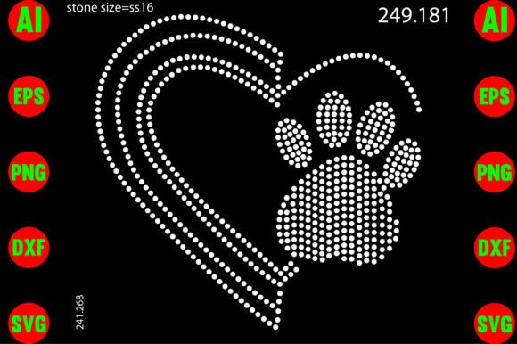 Dog Rhinestone Templates Design: Sparkle Meets Practicality