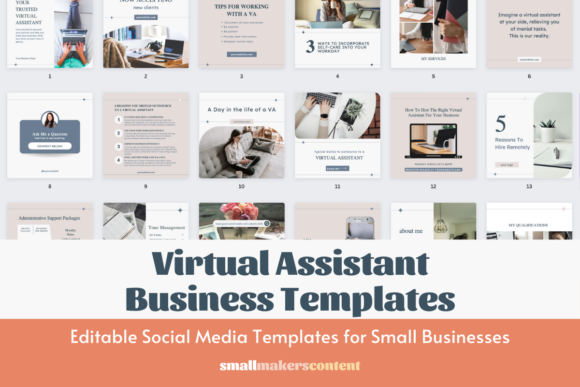 Effortless Branding with Virtual Assistant Instagram Templates
