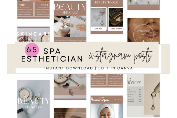 Elevate Your Brand: Instagram Templates for Salons & Spas