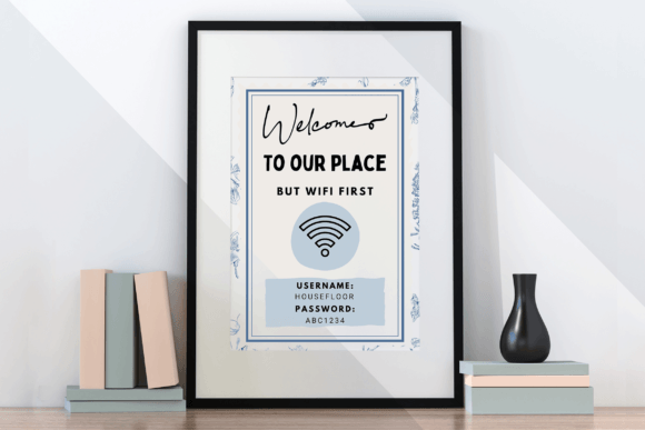 First Impressions Done Right: Welcome Sign for Airbnb Hosts