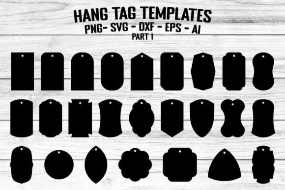 Hang Tags SVG Cut File Templates: A Designer's Toolkit