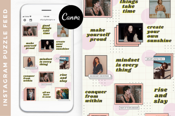 Instagram Templates Canva: Mastering the Puzzle Feed