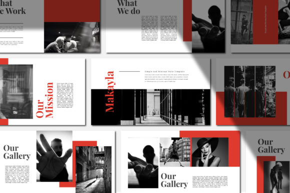 Makayla - Powerpoint Templates: Style Meets Simplicity