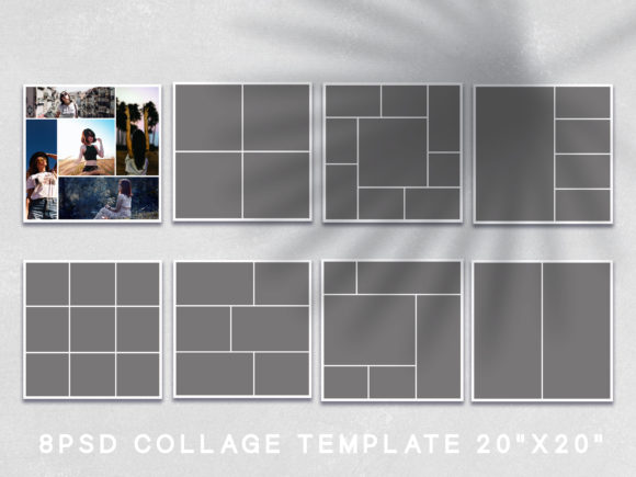 Mastering Visual Stories with 20x20 Photo Collage Templates