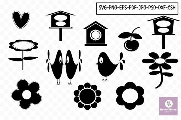 Spring Shapes and Templates: A Design Asset for Every Season