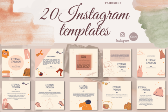 Streamline Your Brand with Canva Instagram Templates
