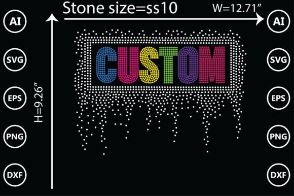 Unleash Creativity with Custom Rhinestone Templates
