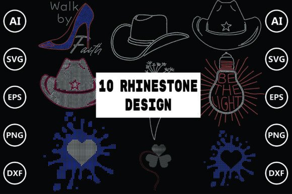 Unlock Creative Freedom with Premium Printable Rhinestone Templates Design