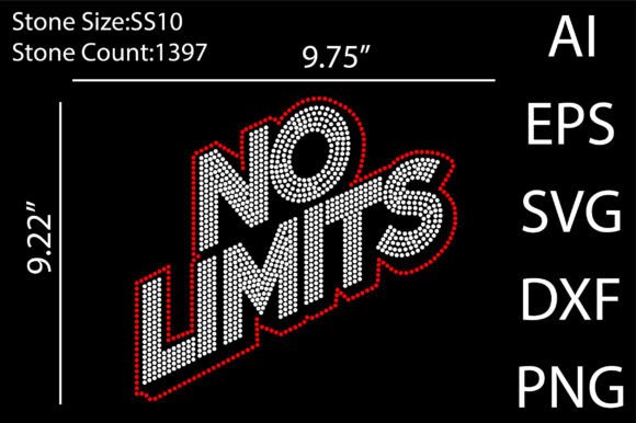 Unlock Your Creative Potential with No Limits Rhinestone Templates