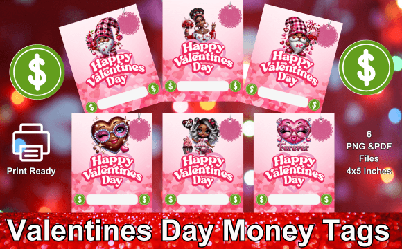 Valentine's Day Money Tag Templates: A Creative Gifting Solution