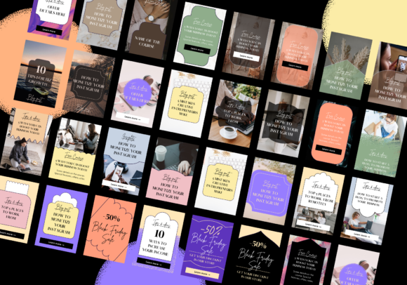 Vibrant Pinterest Templates: A Game-Changer for Visual Strategy